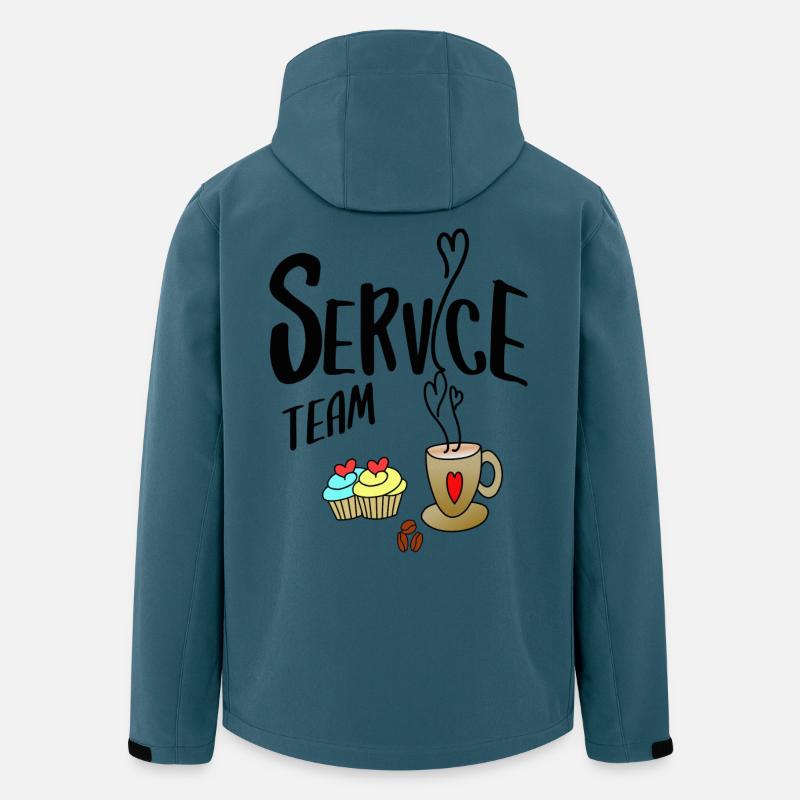 Service Team - Men’s Recycled Softshell Jacket by Stanley/Stella - stargazer