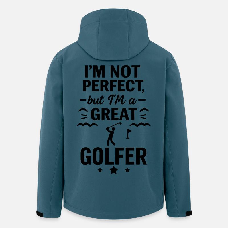 Super Golfer Sport Funny Golf - Men’s Recycled Softshell Jacket by Stanley/Stella - stargazer