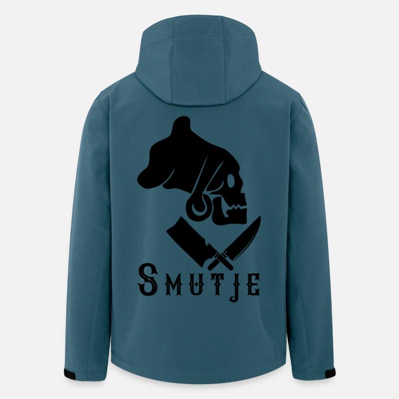Smutje mit Schritzug - Recycelte Männer Softshell-Jacke von Stanley/Stella - Dunkles Petrol
