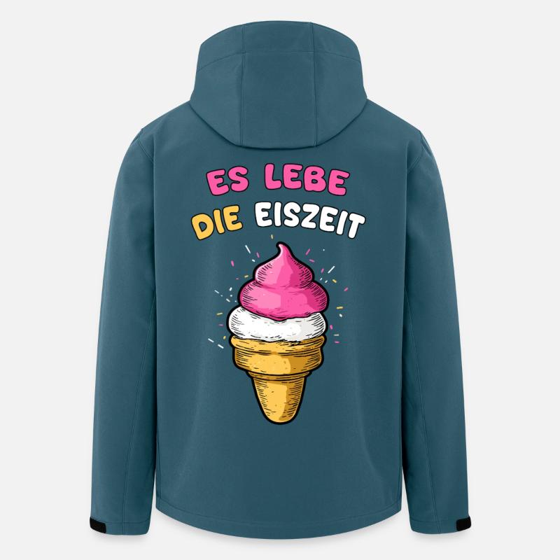 Es lebe die Eiszeit mit Eiscreme - Men’s Recycled Softshell Jacket by Stanley/Stella - stargazer