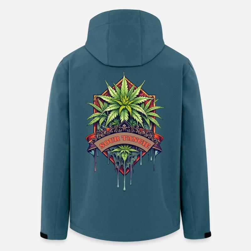 Sour Tangie - Recycelte Männer Softshell-Jacke von Stanley/Stella - Dunkles Petrol