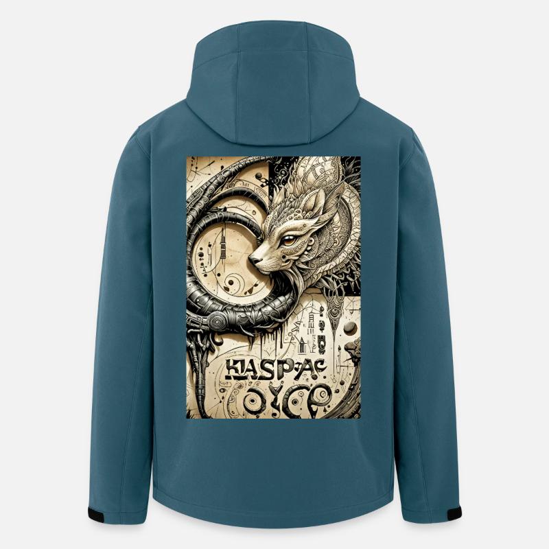 Ppatch 12 - Recycelte Männer Softshell-Jacke Discoverer von Stanley/Stella - Dunkles Petrol