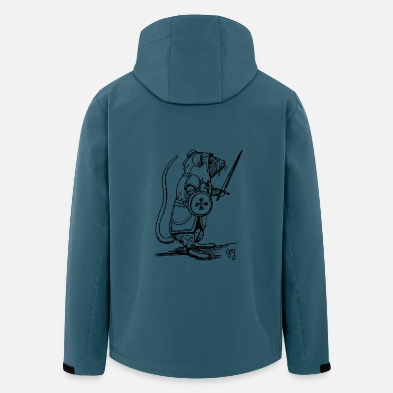 Whisker Knight - Men’s Recycled Softshell Jacket by Stanley/Stella - stargazer