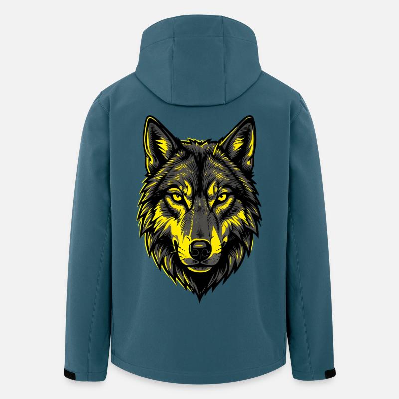 Der Alpha - Recycelte Männer Softshell-Jacke von Stanley/Stella - Dunkles Petrol