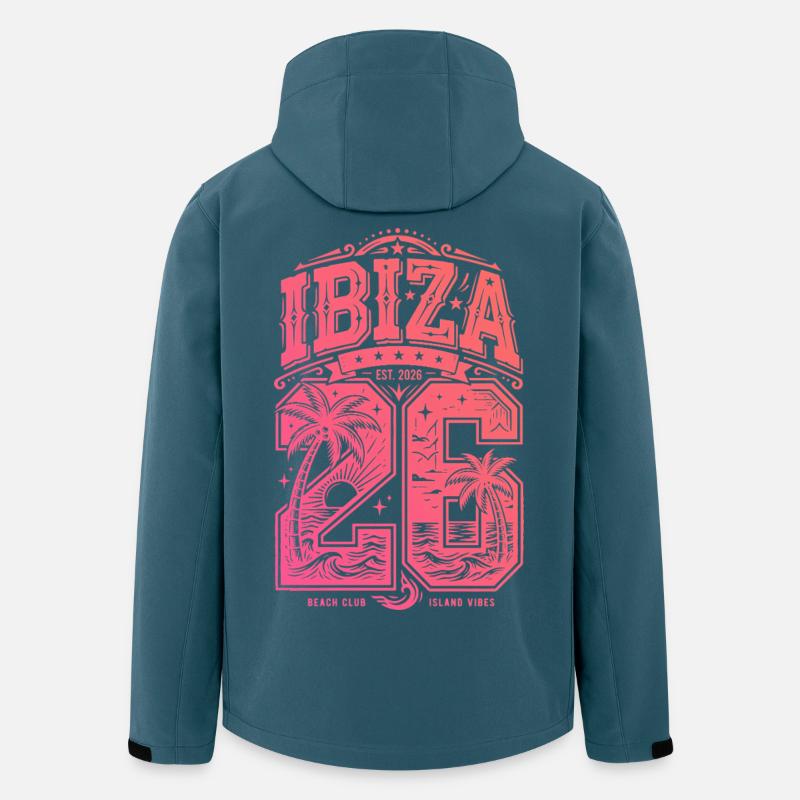 Ibiza 26 Trikot - Recycelte Männer Softshell-Jacke von Stanley/Stella - Dunkles Petrol