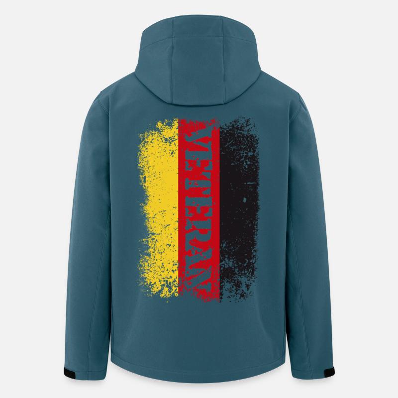 veteran - Recycelte Männer Softshell-Jacke von Stanley/Stella - Dunkles Petrol