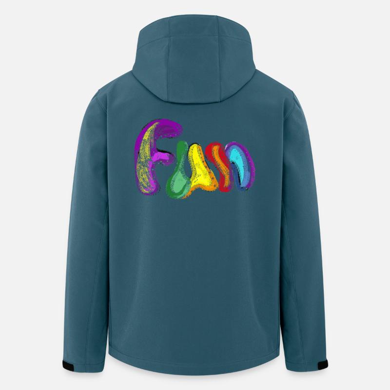 FUN - Recycelte Männer Softshell-Jacke von Stanley/Stella - Dunkles Petrol