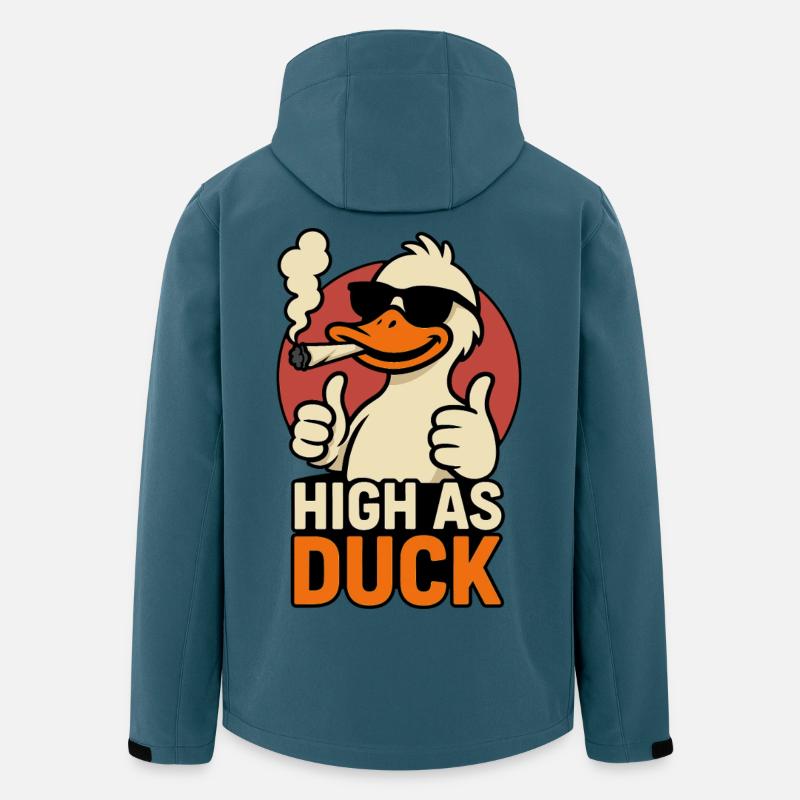 High as Duck - THC Ente - Men’s Recycled Softshell Jacket by Stanley/Stella - stargazer