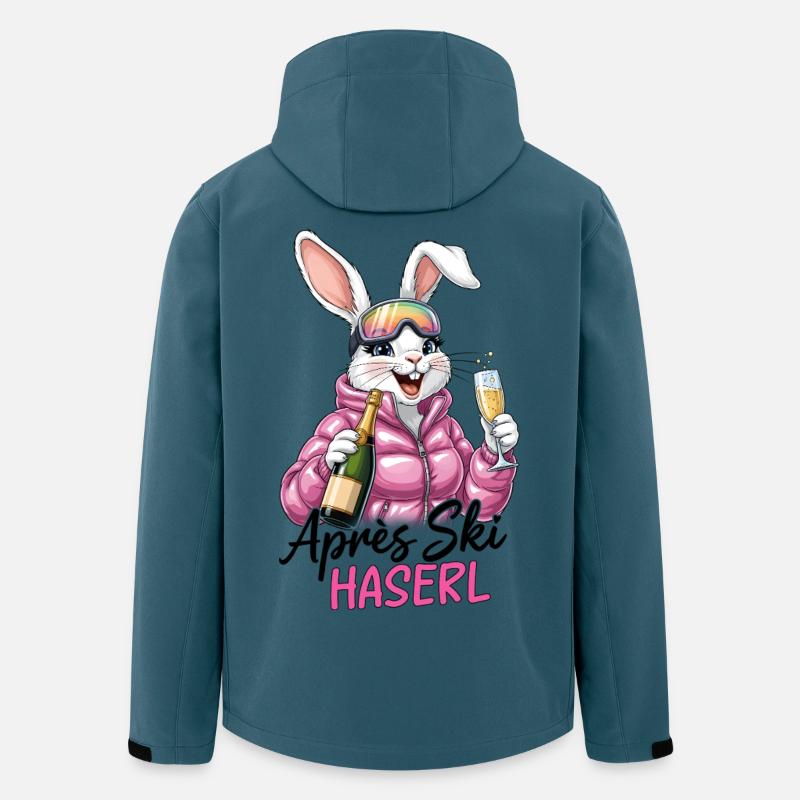 Apres Ski Haserl - Recycelte Männer Softshell-Jacke von Stanley/Stella - Dunkles Petrol