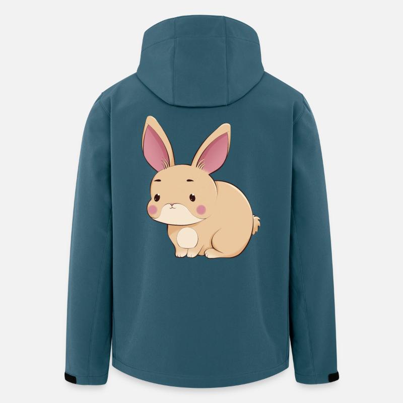 Hase - Recycelte Männer Softshell-Jacke Discoverer von Stanley/Stella - Dunkles Petrol