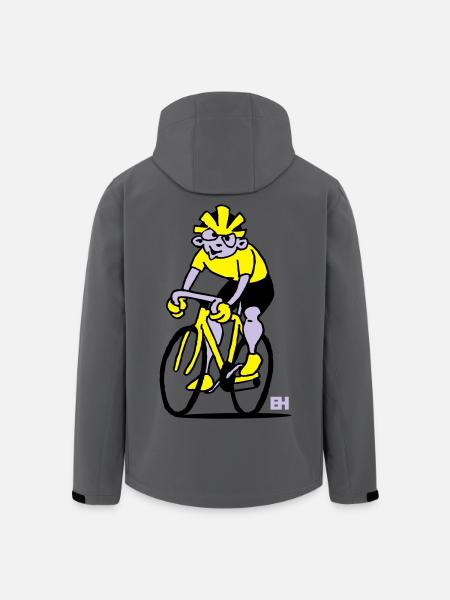 Cyclist - Cycling - Men’s Recycled Softshell Jacket by Stanley/Stella - stargazer