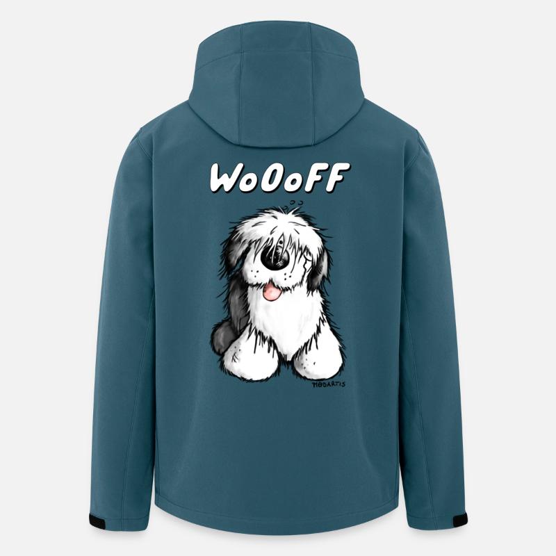 Woooff Bobtail - Men’s Recycled Softshell Jacket by Stanley/Stella - stargazer
