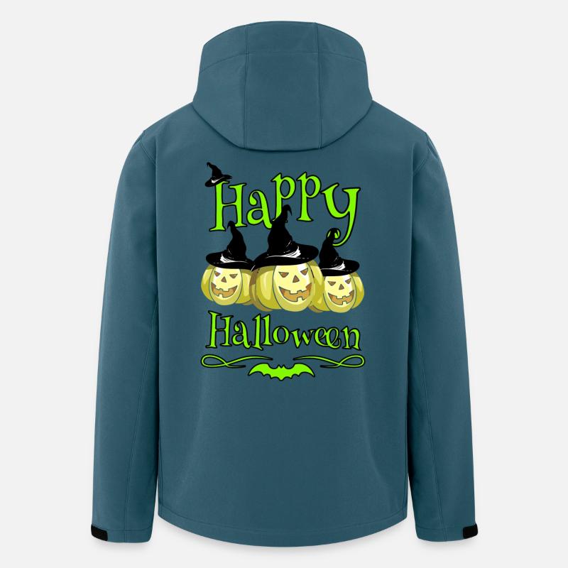 Halloween - Veste softshell homme en polyester recyclé Stanley/Stella - bleu pétrole foncé