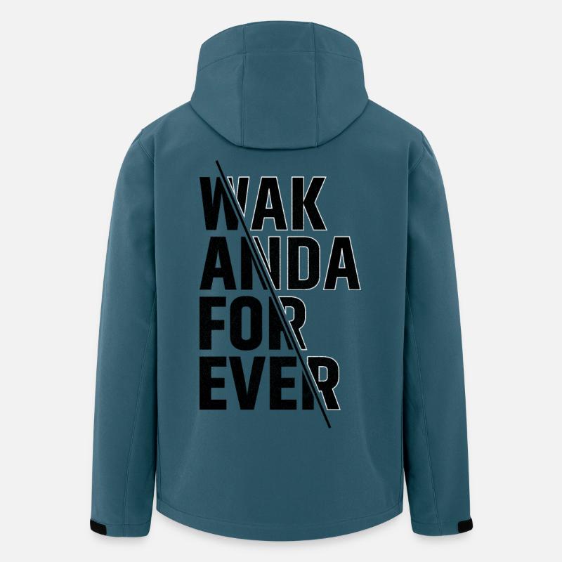 Wak anda für immer - Recycelte Männer Softshell-Jacke von Stanley/Stella - Dunkles Petrol