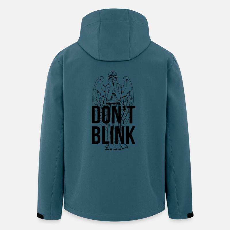 Don't Blink - Veste softshell homme en polyester recyclé Stanley/Stella - bleu pétrole foncé