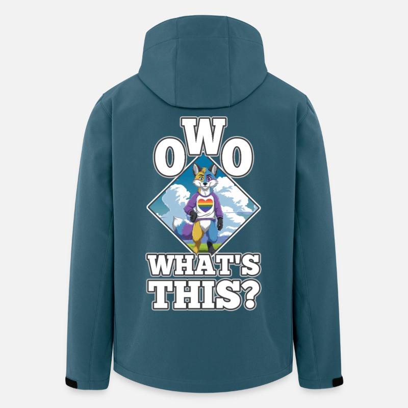 OwO Qu’est-ce que c’est ? - Veste softshell homme en polyester recyclé Stanley/Stella - bleu pétrole foncé