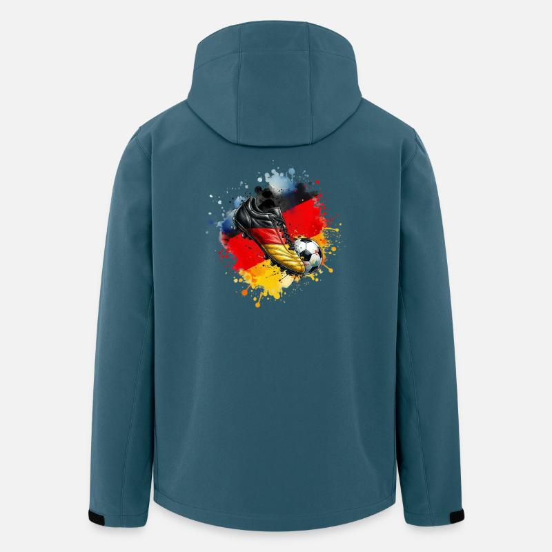 Football - Germany - Men’s Recycled Softshell Jacket by Stanley/Stella - stargazer