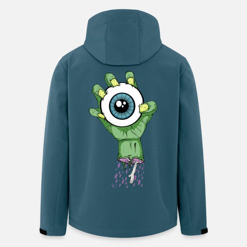 Zombie eye - Men’s Recycled Softshell Jacket by Stanley/Stella - stargazer