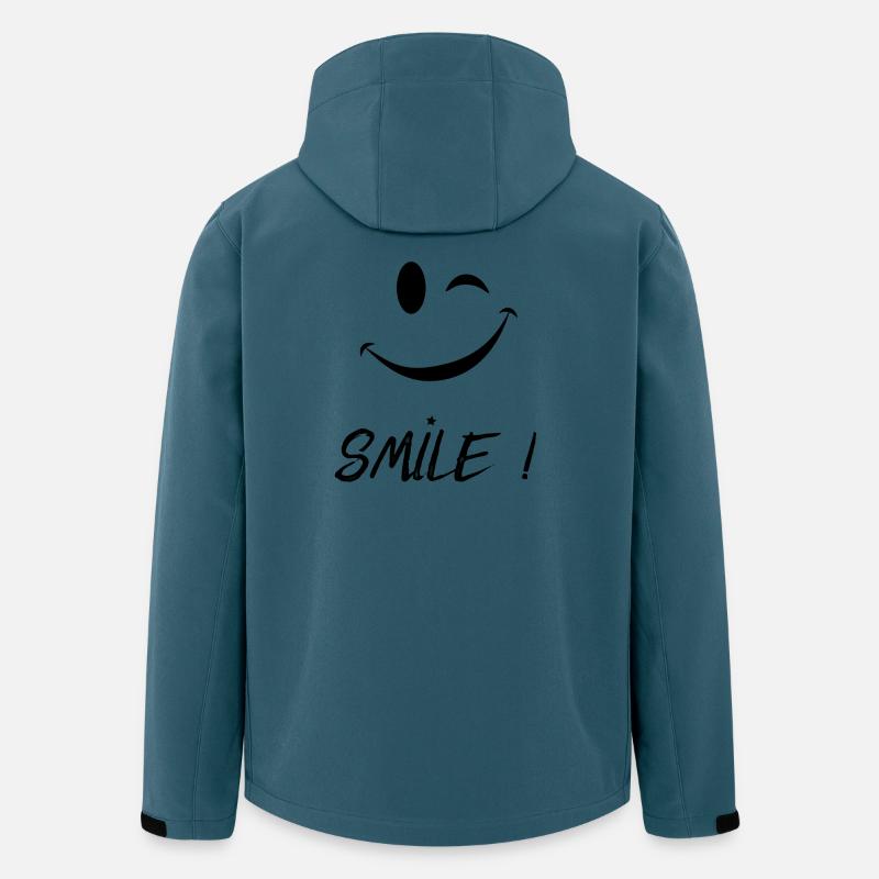 Smile - Recycelte Männer Softshell-Jacke von Stanley/Stella - Dunkles Petrol