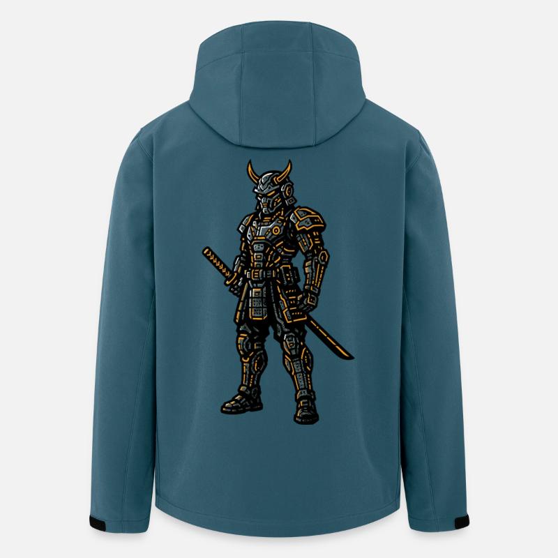 Cyberpunk Samurai - Men’s Recycled Softshell Jacket by Stanley/Stella - stargazer
