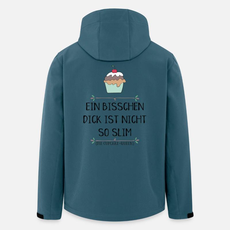 Cupcake - Recycelte Männer Softshell-Jacke von Stanley/Stella - Dunkles Petrol
