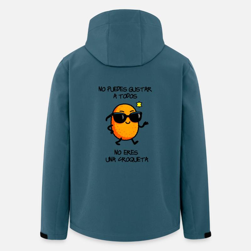 Mode Krokette - Recycelte Männer Softshell-Jacke von Stanley/Stella - Dunkles Petrol
