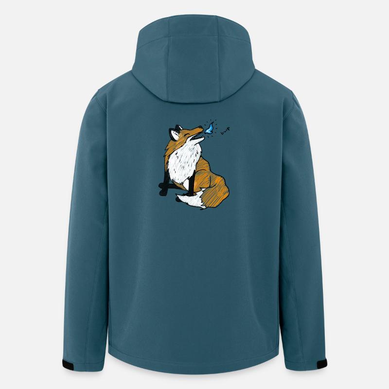 Rülps - Recycelte Männer Softshell-Jacke von Stanley/Stella - Dunkles Petrol