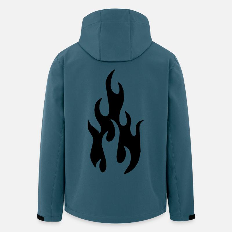 Flame - Men’s Recycled Softshell Jacket by Stanley/Stella - stargazer