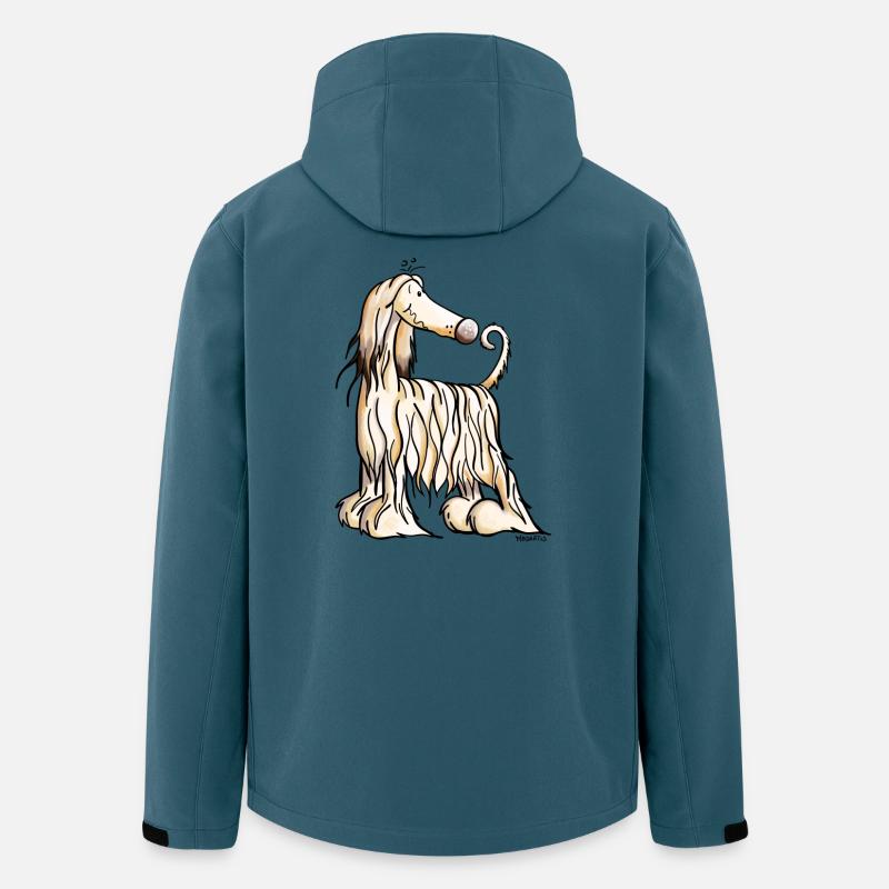 Aurelie Afghane - Recycelte Männer Softshell-Jacke von Stanley/Stella - Dunkles Petrol