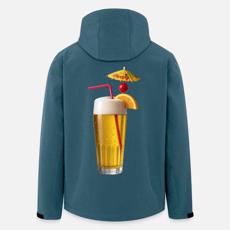 STEUERPARADIES – Belgien - Recycelte Männer Softshell-Jacke von Stanley/Stella - Dunkles Petrol