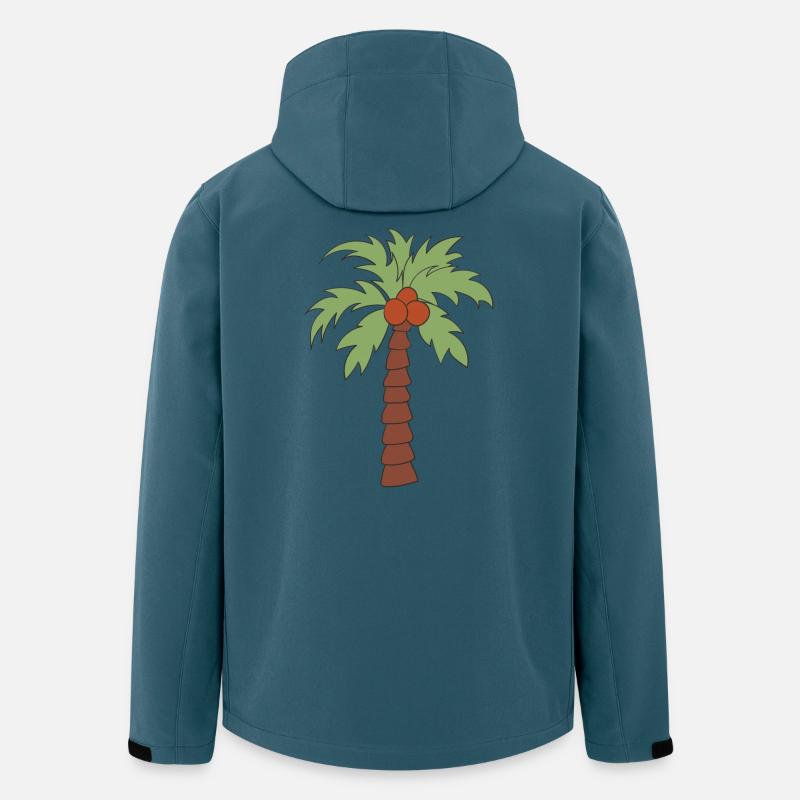 Palm tree - Men’s Recycled Softshell Jacket by Stanley/Stella - stargazer