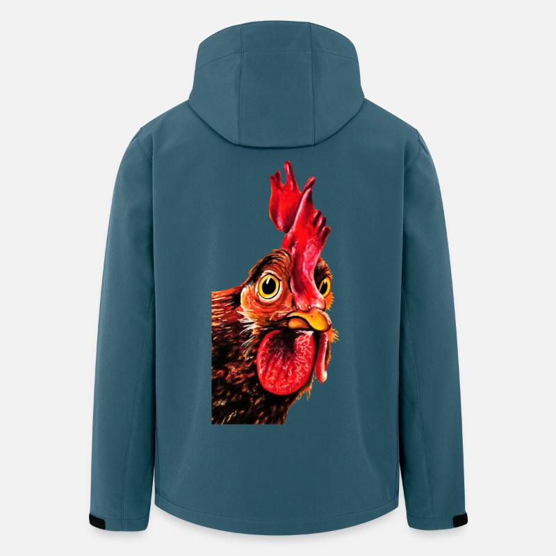 Rooster Herbert - Men’s Recycled Softshell Jacket by Stanley/Stella - stargazer