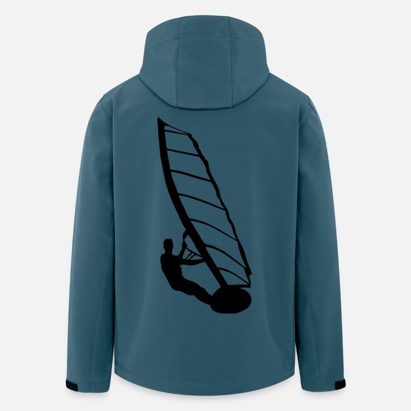 Windsurfer - Men’s Recycled Softshell Jacket by Stanley/Stella - stargazer