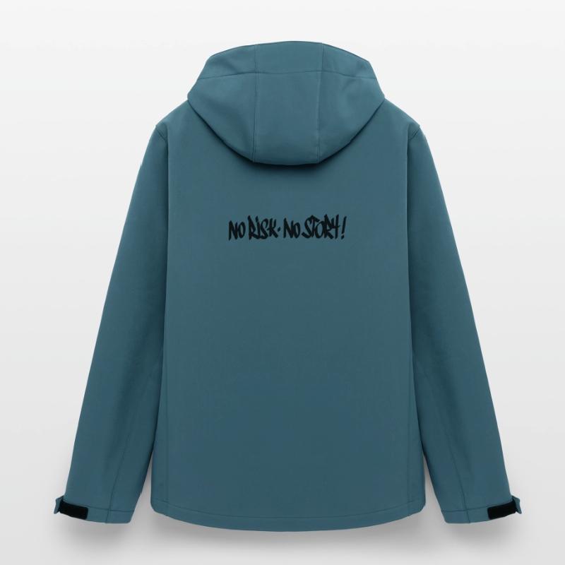 Pas de risque, pas de devise de l’histoire Veste softshell homme en polyester recyclé Stanley/Stella