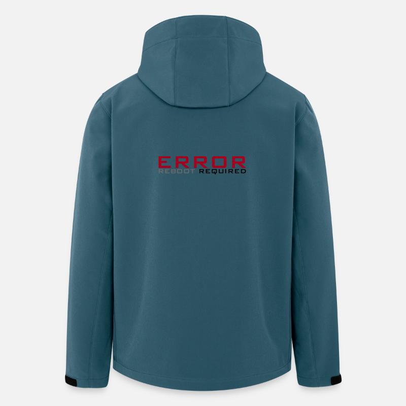 Fehler: Neustart erforderlich - Recycelte Männer Softshell-Jacke von Stanley/Stella - Dunkles Petrol
