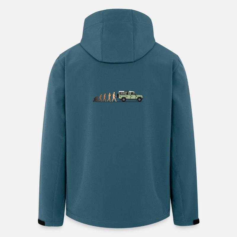 Defender Evolution 110 Farbe - Recycelte Männer Softshell-Jacke von Stanley/Stella - Dunkles Petrol