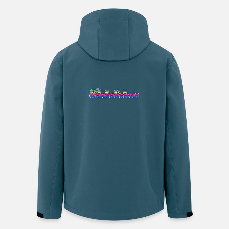Funkalicious - Recycelte Männer Softshell-Jacke von Stanley/Stella - Dunkles Petrol
