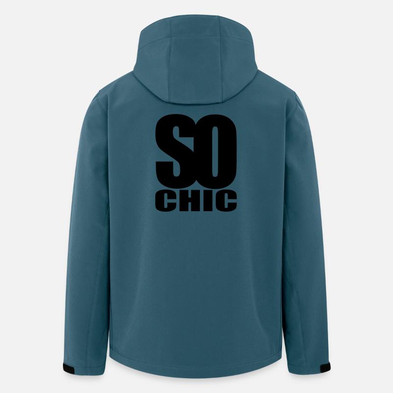 so chic - Recycelte Männer Softshell-Jacke von Stanley/Stella - Dunkles Petrol