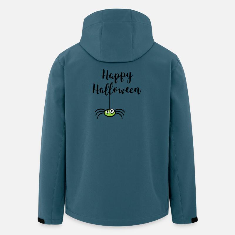 halloween - Recycelte Männer Softshell-Jacke von Stanley/Stella - Dunkles Petrol