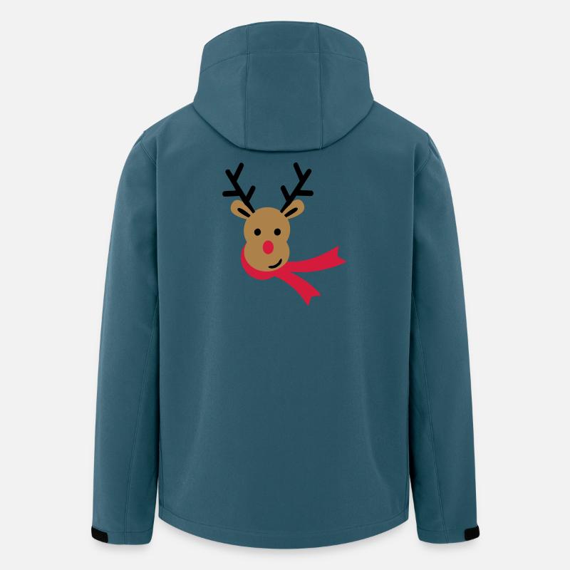 reindeer - Men’s Recycled Softshell Jacket by Stanley/Stella - stargazer