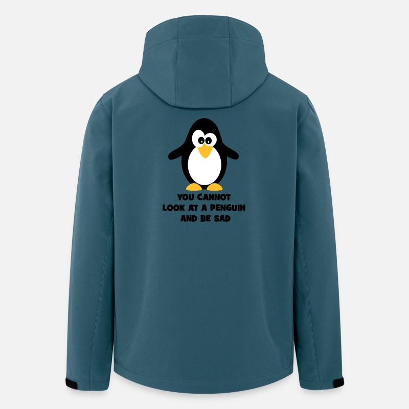 Pingouin - Veste softshell homme en polyester recyclé Stanley/Stella - bleu pétrole foncé