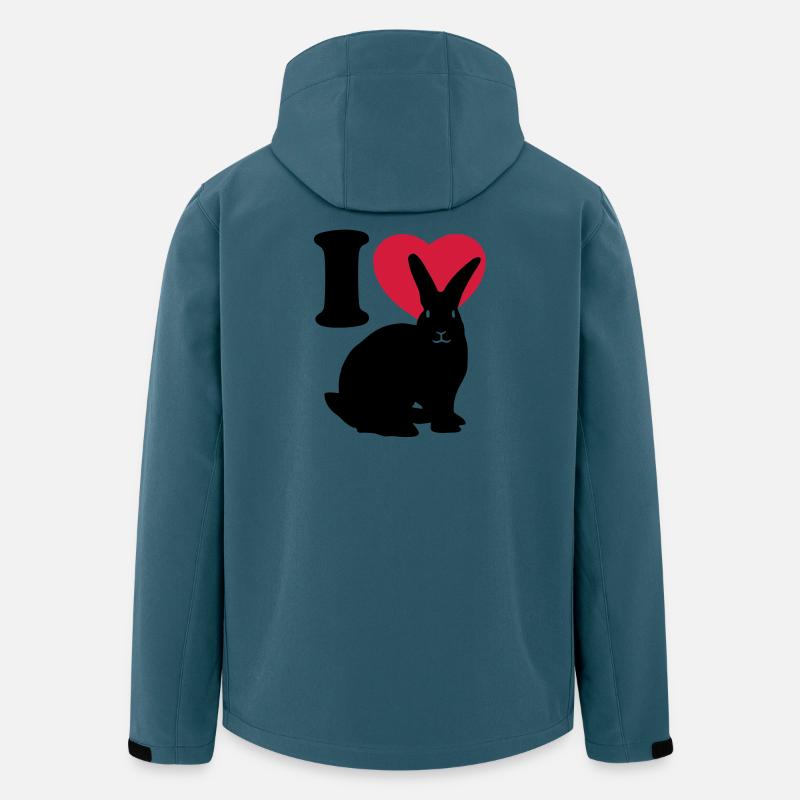 I love rabbits - Men’s Recycled Softshell Jacket by Stanley/Stella - stargazer