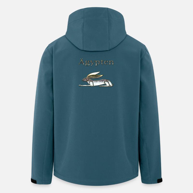 Ägypten 63 - Recycelte Männer Softshell-Jacke von Stanley/Stella - Dunkles Petrol