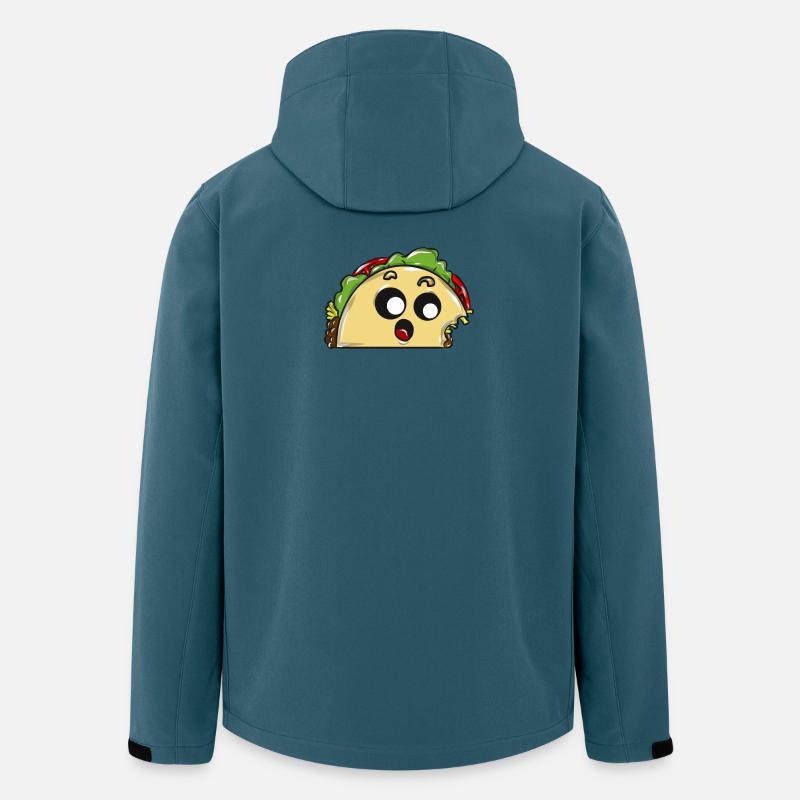 Taco Essen Mexico - Recycelte Männer Softshell-Jacke von Stanley/Stella - Dunkles Petrol