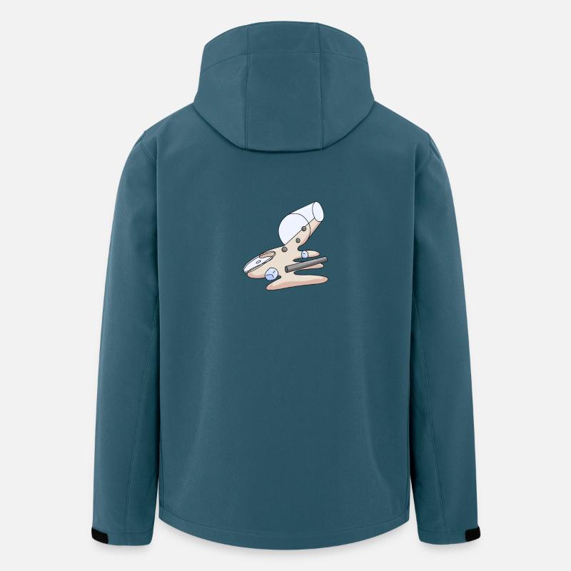 Bubbletea - Recycelte Männer Softshell-Jacke von Stanley/Stella - Dunkles Petrol