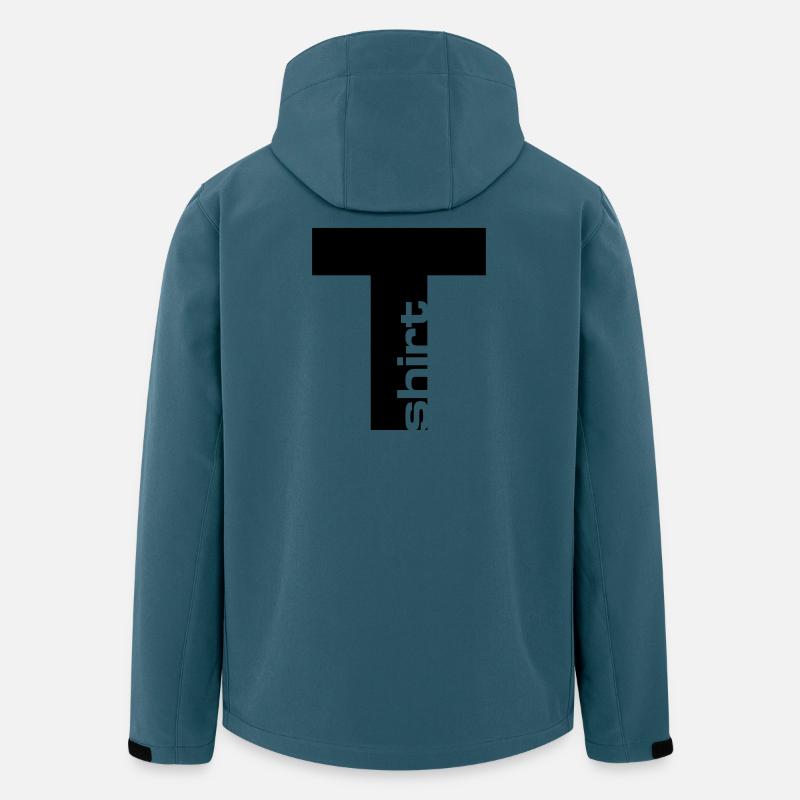 T-shirt - Veste softshell homme en polyester recyclé Stanley/Stella - bleu pétrole foncé