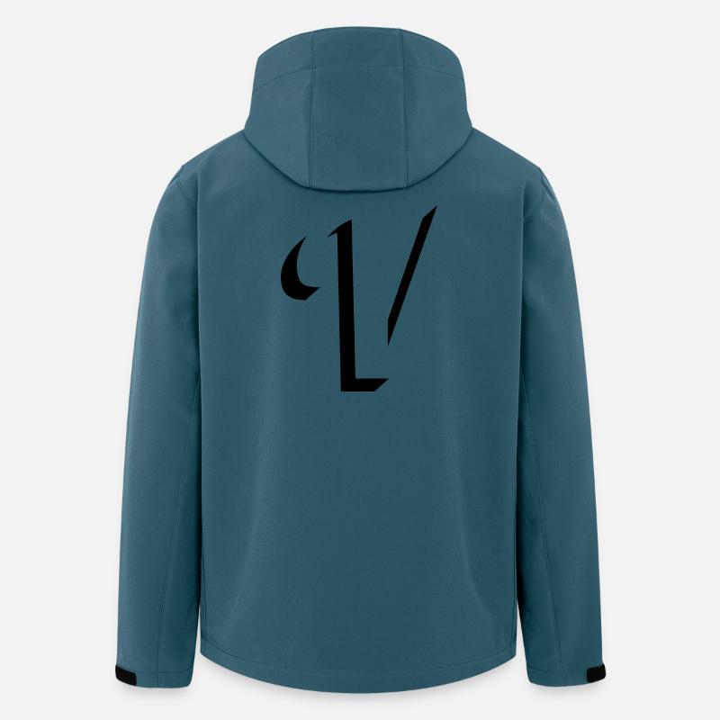 Letter V, name, the letter V - Men’s Recycled Softshell Jacket by Stanley/Stella - stargazer