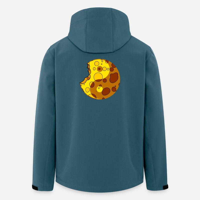 Fromage Yin Yang - Veste softshell homme en polyester recyclé Stanley/Stella - bleu pétrole foncé