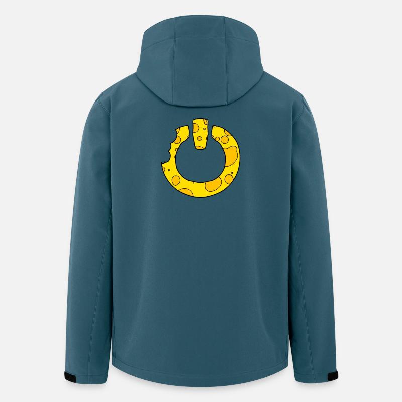Cheese Power on Switch - Men’s Recycled Softshell Jacket by Stanley/Stella - stargazer