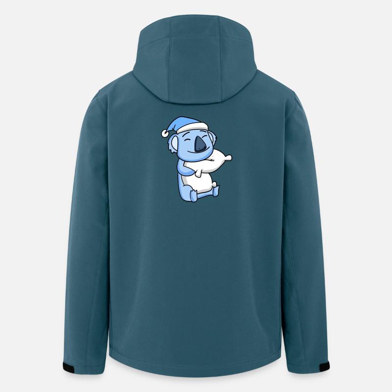 Koala Bébé - Veste softshell homme en polyester recyclé Stanley/Stella - bleu pétrole foncé